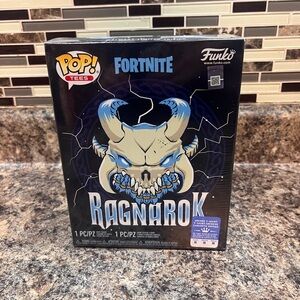 Funko Pop & T-Shirt Bundle Fortnite Ragnarok POP Tees M Sealed Glow In The Dark